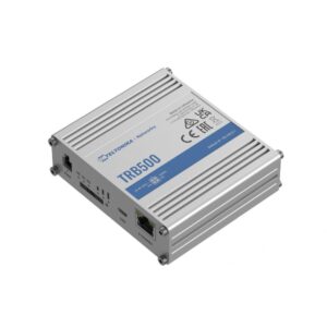 Rūteris Teltonika  Industrial 5G Gateway | TRB500 | No Wi-Fi | Mbit/s | 10/100/1000 Mbps Mbit/s | Ethernet LAN (RJ-45) ports 1 | Mesh Support No | MU-MiMO Yes | Antenna type SMA for Mobile 