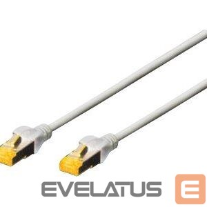 Adapteris Digitus  | CAT 6A S/FTP | Patch cord | Length 10 m | Grey 