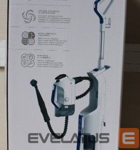Muud väikesed kodumasinad Polti  SALE OUT.  PTEU0299 VAPORETTO 3 CLEAN_BLUE Vacuum steam mop with portable steam cleaner, White/Blue,DAMAGED PACKAGING, SCRATCHED ON SIDE | Vacuum steam mop with portable steam cleaner | PTEU0299 Vaporetto 3 Clean_Blue | Power 1800 W | Steam pressure Not Applicable bar | Water tank capacity 0.5 L | White/Blue | DAMAGED PACKAGING, SCRATCHED ON SIDE 