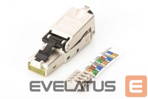Adapteris Digitus  | CAT 6A Field Termination Plug, STP with dust cap, Bend relief | DN-93631 