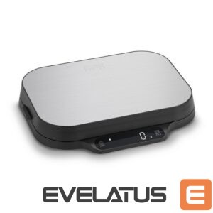 Virtuvinės svarstyklės Caso  Kitchen and Precision scales | KitchenDuo | Display type LED | Black/Stainless steel 