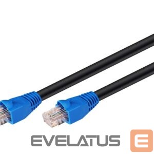 Cable Goobay  CAT 6 Outdoor Patch Cable, U/UTP, 40 m, Black 