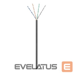 Üleminek Goobay  57196 CAT 5e Outdoor Network Cable, U/UTP, 100 m, Black 