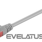 Üleminek Goobay  Patch Cable | 68449 CAT 6 U/UTP | PVC AWG 24/7 | Cable length: 15 m | Grey 