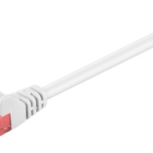 Converter Goobay  Patch Cable | 68636 CAT 6 U/UTP | PVC AWG 24/7 | Cable length: 3 m | White 