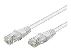 Parveidotājs Goobay  Patch Cable | 68637 CAT 6 U/UTP | PVC AWG 24/7 | Cable length: 5 m | White 