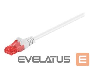 Parveidotājs Goobay  Patch Cable | 68639 CAT 6 U/UTP | PVC AWG 24/7 | Cable length: 15 m | White 