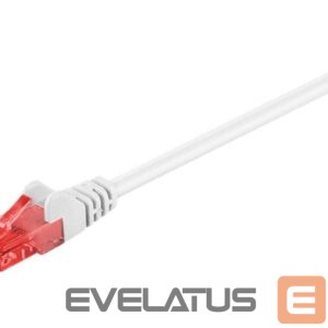 Adapteris Goobay  Patch Cable | 68639 CAT 6 U/UTP | PVC AWG 24/7 | Cable length: 15 m | White 