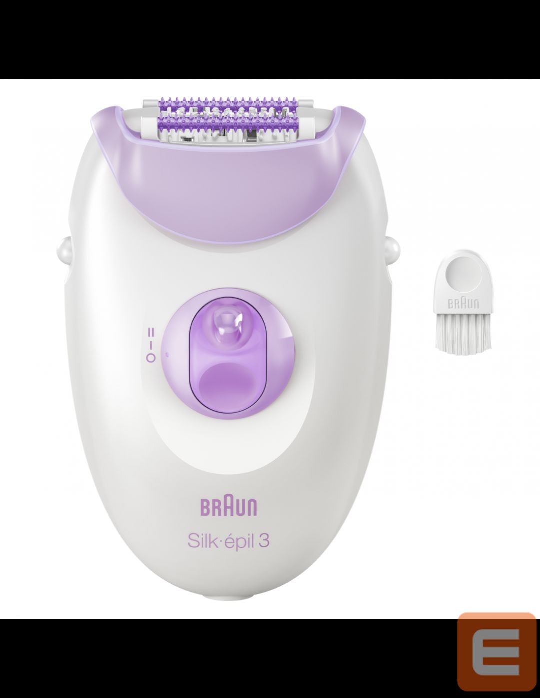Epilaator Braun Epilator | SE3-000 Silk épil 3 | Number of power levels 2 | White/Purple