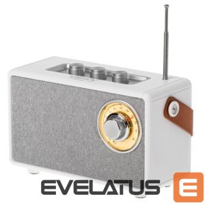 Arvutikõlarid Camry  Speaker with radio | CR 1902 W | 5 W | Bluetooth | White | Wireless connection 