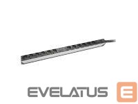 Automātslēdzis Digitus  Aluminum Outlet Strip with overload protection | DN-95405 | Sockets quantity 12 