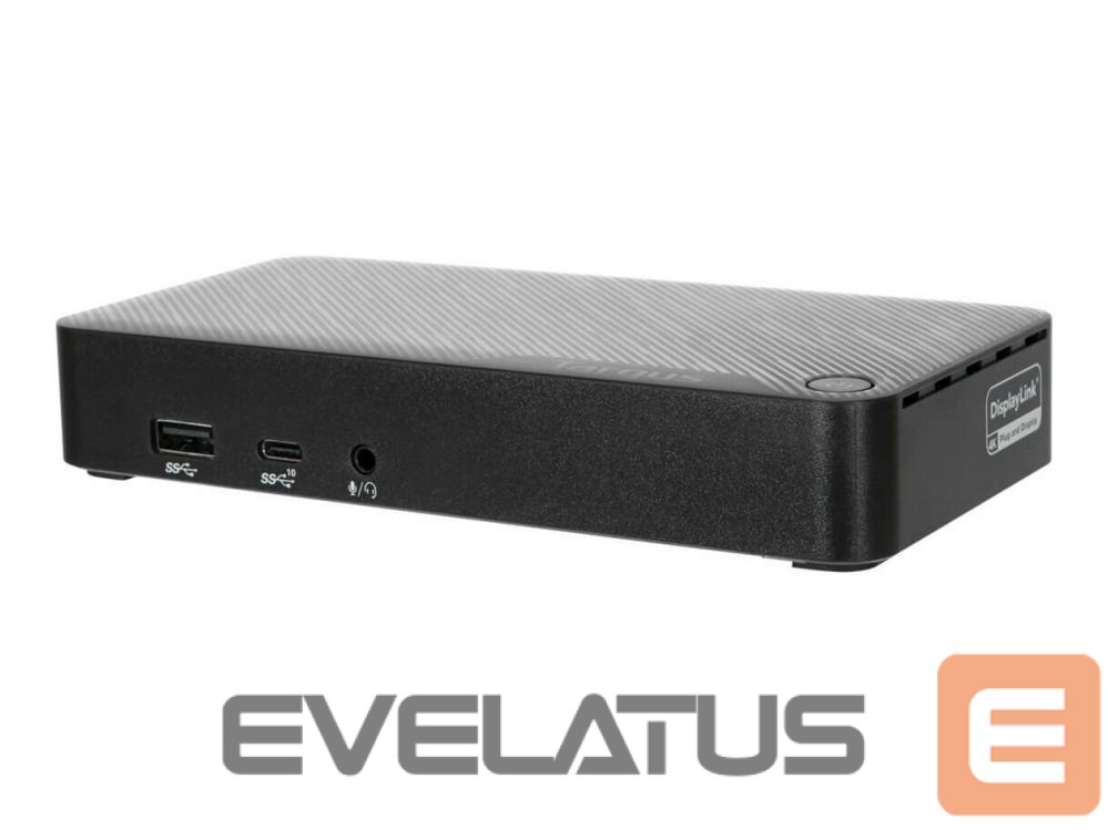 Bezvadu austiņas Targus Universal Docking Station | DisplayLink USB-C with 65 W Power Delivery | Ethernet LAN (RJ-45) ports 1 | DisplayPorts quantity 2 | Ethernet LAN