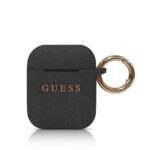 Maciņš austiņām Guess - Silicone Case for AirPods 1/2 Black