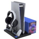 Другой аксессуар для компьютера iPega  iPega P5013 Charger and Cooling Station for PS5 and PS5 Controller Black 