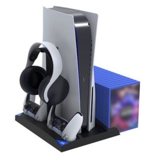 Cita datorprece iPega  iPega P5013 Charger and Cooling Station for PS5 and PS5 Controller Black 