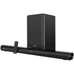 Bluetooth speakers Sven  Soundbar SB-2200D, black (300W, DolbyDigital, Bluetooth, HDMI, RC, Optical, USB, display, wireless subwoofer) 