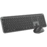 Datora tastatūra Logitech  LOGITECH Signature Slim Combo MK950 for Business - GRAPHITE - US INT'L - 2.4GHZ/BT - INTNL-973 