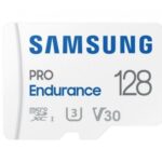 Atmiņas kartes Samsung  Pro Endurance MicroSD 128GB White