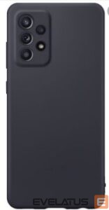 Nugarėlės dėklai iLike Samsung Galaxy A52 4G / A52 5G / A52S 5G Silicon case Black