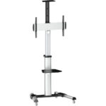 TV kronšteini Logilink  BP0025 TV stand cart, adjustable TV height, 37–70“, max. 50 kg  Floor stand, BP0025, 30-70 