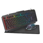 Computer keyboard Logilink  ID0185 Keyboard, Mouse and Pad Set, Mouse included, DE 