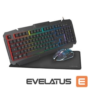 Datora tastatūra Logilink  ID0185 Keyboard, Mouse and Pad Set, Mouse included, DE 