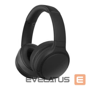 Bezvadu austiņas Panasonic  Deep Bass Wireless Headphones RB-M300BE-K Over-ear, Microphone, Black 