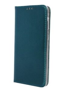 Knygos tipo dėklas dėklai iLike - Galaxy A52 4G / A52 5G / A52S 5G Smart Magnetic case Dark Green