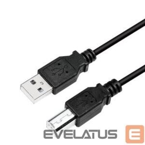 Kaabel Logilink  USB cable USB 2.0 A to B 2x male CU0009B 5 m, USB-A male, USB-B male 
