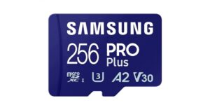 Zibatmiņa Samsung  Pro Plus MicroSD 256GB 2023 Blue