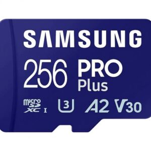 Zibatmiņa Samsung  Pro Plus MicroSD 256GB 2023 Blue