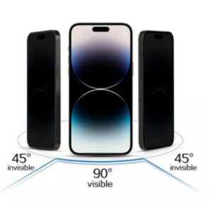 Protective glass iLike Apple IPHONE 11/XR PRIVACY GLASS Black