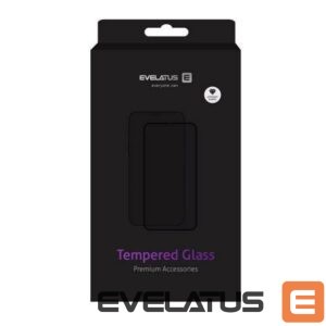 Apsauginiai stiklai Evelatus Xiaomi Redmi Note 13 2.5D Full Cover Glass Anti-Static Black