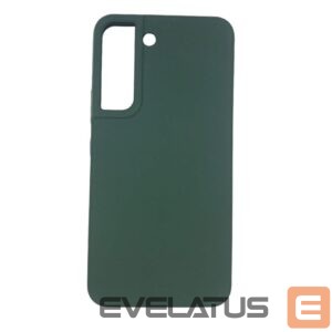 Back panel cover Evelatus Samsung Galaxy S22 Premium Soft Touch Silicone Case Green