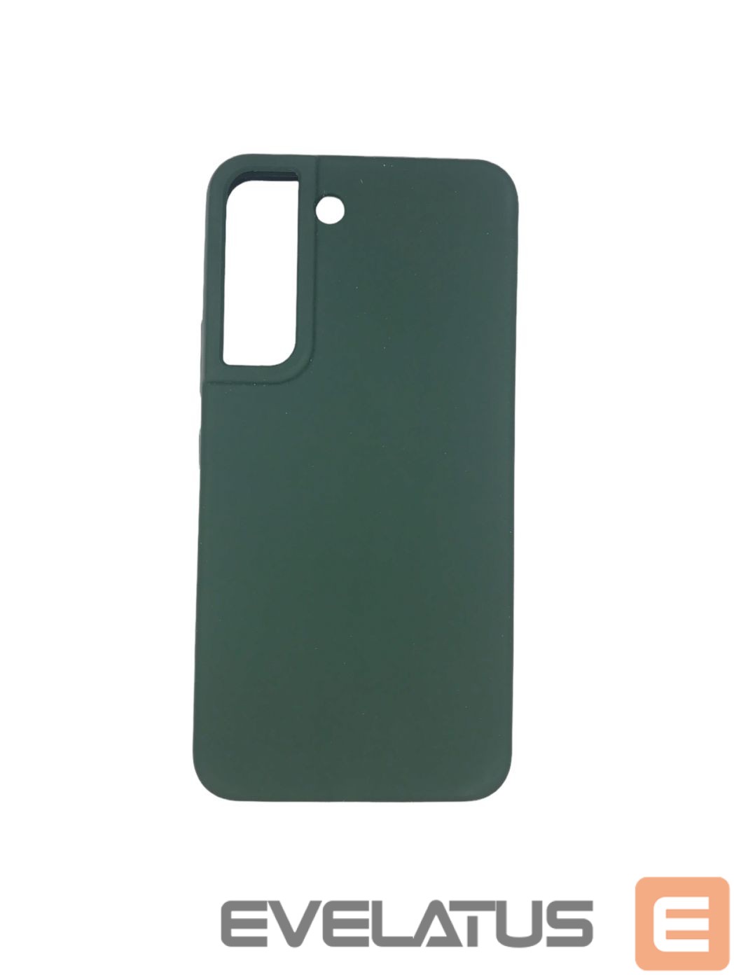 Back panel cover Evelatus Samsung Galaxy S22 Premium Soft Touch Silicone Case Green