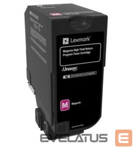 Aksesuāri un izejmateriāli LEXMARK  16K Magenta Return Program Toner Cartridge (CX725) 