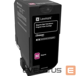 Tarvikud ja tarvikud LEXMARK  16K Magenta Return Program Toner Cartridge (CX725) 