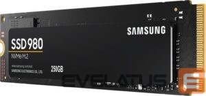 Hard drive SSD Samsung  V-NAND SSD 980 250 GB, SSD form factor M.2 2280, SSD interface M.2 NVME, Write speed 1300 MB/s, Read speed 2900 MB/s 