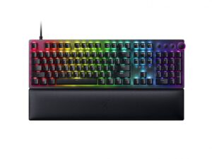 Computer keyboard Razer  Huntsman V2 Optical Gaming Keyboard Gaming keyboard, RGB LED light, NORD, Wired, Black, Linear Red Switch, Numeric keypad 