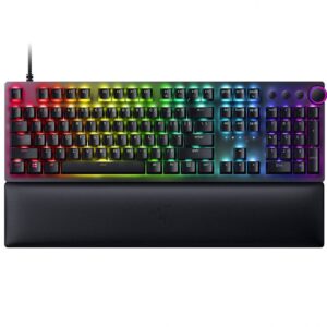 Computer keyboard Razer  Huntsman V2 Optical Gaming Keyboard Gaming keyboard, RGB LED light, NORD, Wired, Black, Linear Red Switch, Numeric keypad 