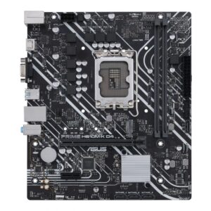 Intel procesoriaus pagrindinė plokštė Asus  PRIME H610M-K D4 Processor family Intel, Processor socket  LGA1700, DDR4 DIMM, Memory slots 2, Supported hard disk drive interfaces 	SATA, M.2, Number of SATA connectors 4, Chipset Intel H610, mATX 