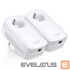 Routers TP-Link  AV1300 Gigabit Passthrough Powerline Starter Kit TL-PA8010P KIT 1300 Mbit/s, Ethernet LAN (RJ-45) ports 1, No Wi-Fi, Extra socket 