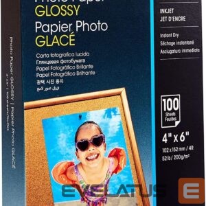 Kontoritarbed EPSON  Photo Paper Glossy 10 x 15 cm, 200 g/m² 