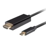 Переходник Lanberg  USB-C to HDMI Cable, 0.5 m 4K/60Hz, Black 