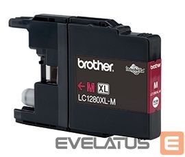Eksploatacinės medžiagos spausdintuvams Brother  LC1280XLM Ink Cartridge, Magenta 