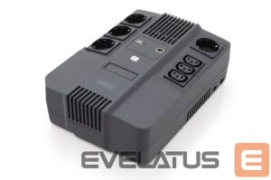 Servers Digitus  All-in-One UPS, 800VA/480W, LED 12V/9Ah x1, 4x CEE 7/7,3x IEC C13, USB, RJ45 