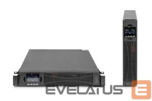 Servers Digitus  OnLine UPS, rack/tower, 3000VA, 3000W, LCD, 8 x C13, 1 x C19, RS-232, USB, SNMP card (optional), relay card (optional) 
