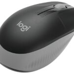 Datora pele Logitech  Full size Mouse M190 	Wireless, Mid Grey, USB 