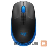 Компьютерная мышь Logitech  Full size Mouse M190 	Wireless, Blue, USB 