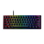 Datora tastatūra Razer  Huntsman Mini  Optical Gaming Keyboard, RGB LED light, US, Black, Wired, Clicky Optical 
